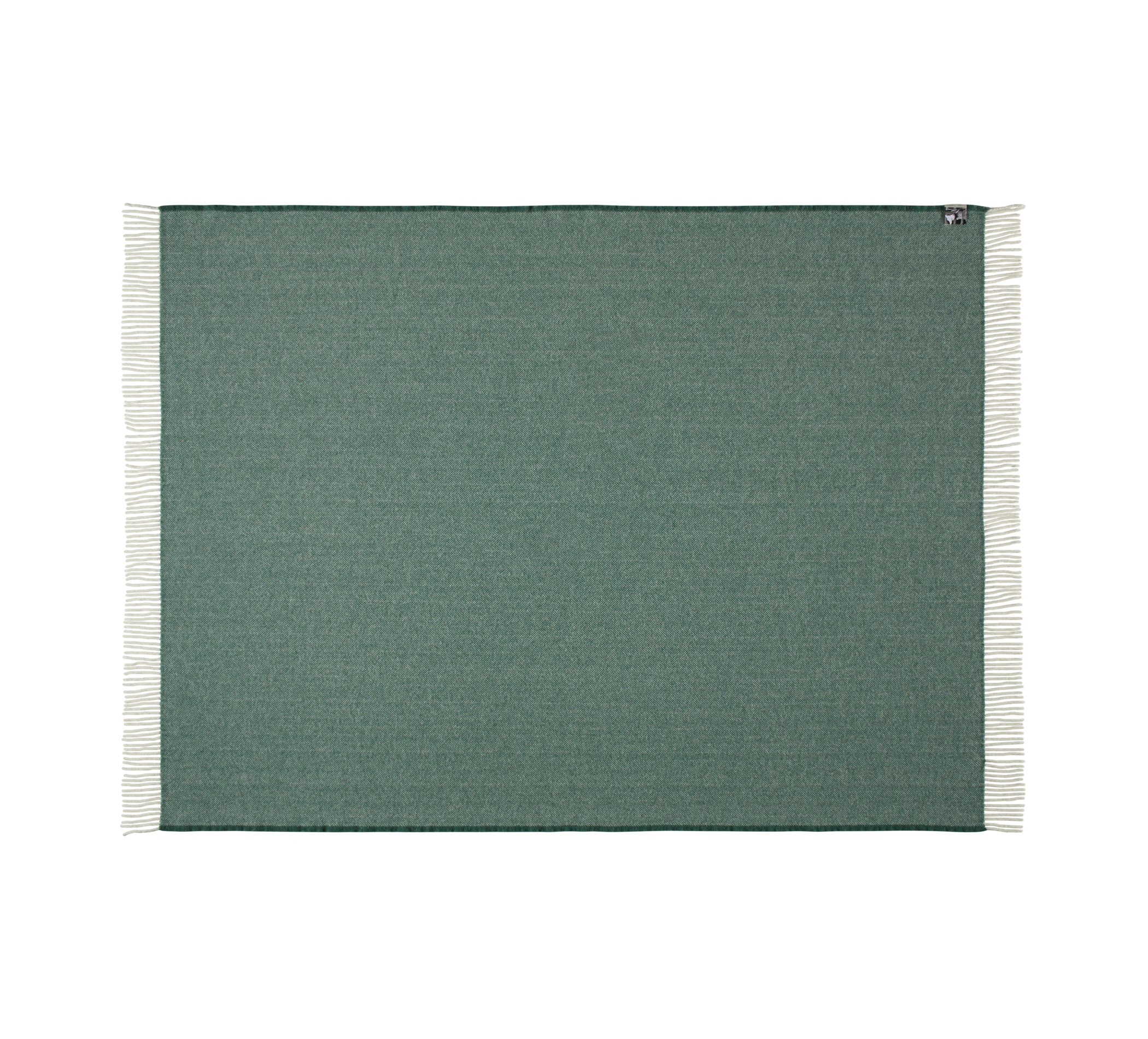 Silkeborg Uldspinderi Sevilla Throw 130x190 cm Throw 5295 Pine Green
