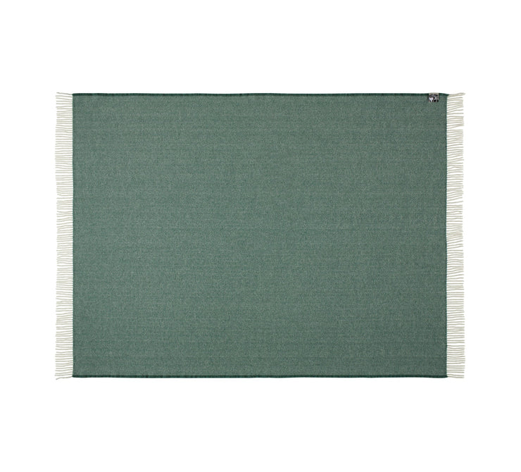 Silkeborg Uldspinderi Sevilla Throw 130x190 cm Throw 5295 Pine Green
