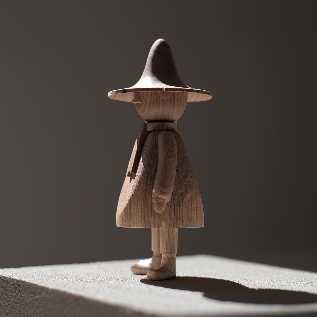 Snufkin Solid Oak Wooden Figurine – NORMODE