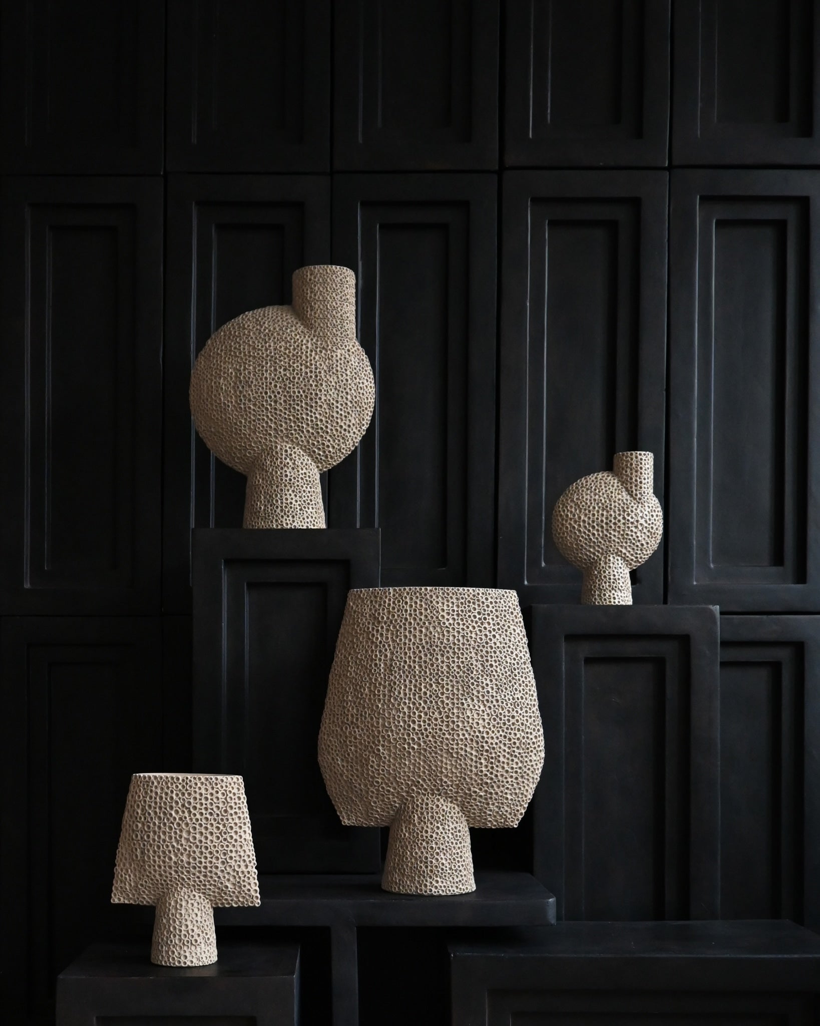 Sphere Vase Bubl Shisen, Big - Sand - 101 CPH