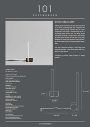 Stick Table Lamp - 101 CPH