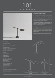 Stingray Table Lamp - Bronze - 101 CPH