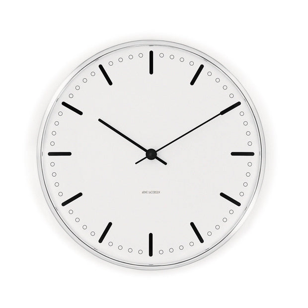 Arne Jacobsen City Hall Clock, 8.3"