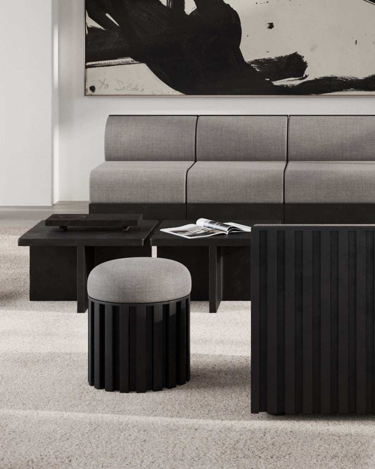 Tribu Lounge Chair - Coffee - 101 CPH