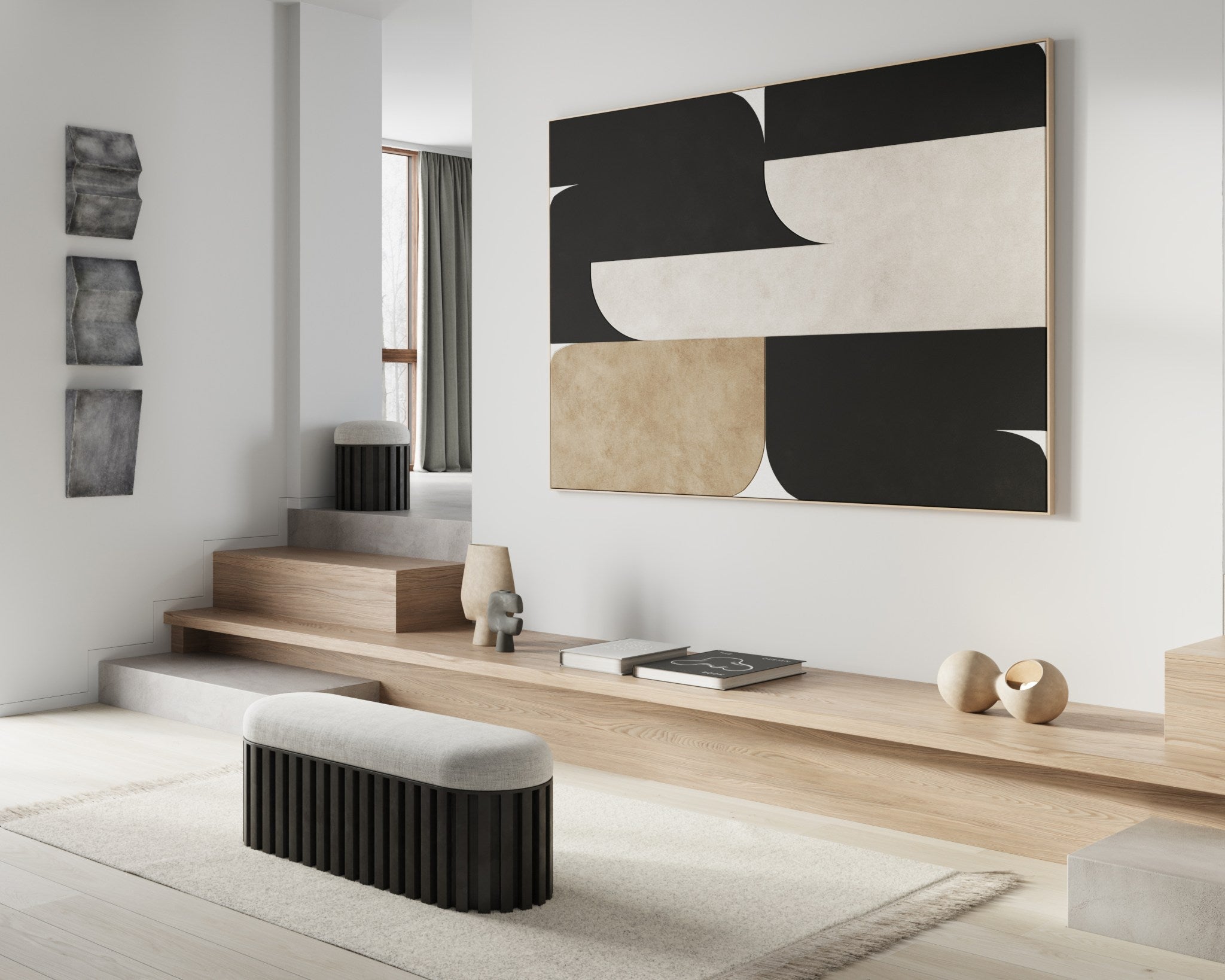 Sculpt Art - Triangle, Mini - Dark Grey - 101 CPH