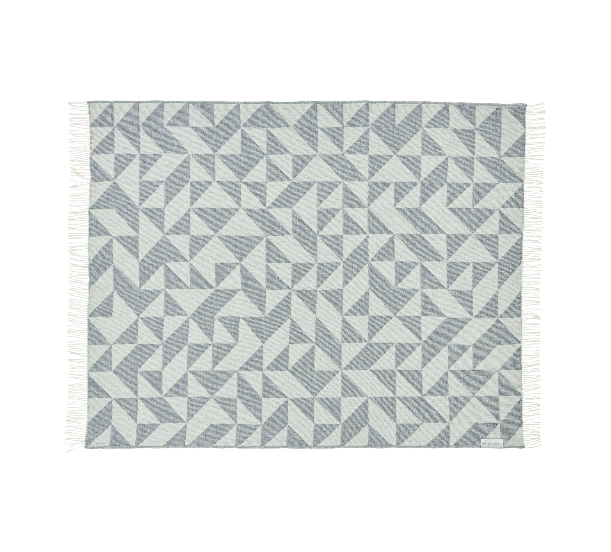 Silkeborg Uldspinderi Twist a Twill Throw 130x190 cm Throw 1095 Light Grey