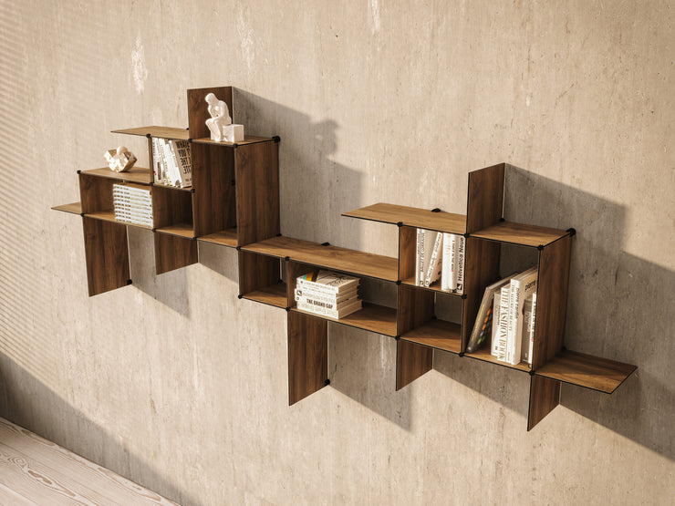 Bent Hansen Up The Wall Shelf, Walnut