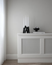 W Candle Holder - Black - 101 CPH