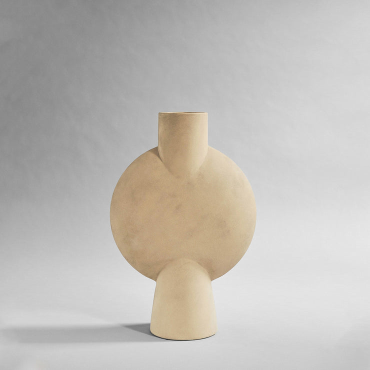 Sphere Vase Bubl, Hexa - Sand - 101 CPH