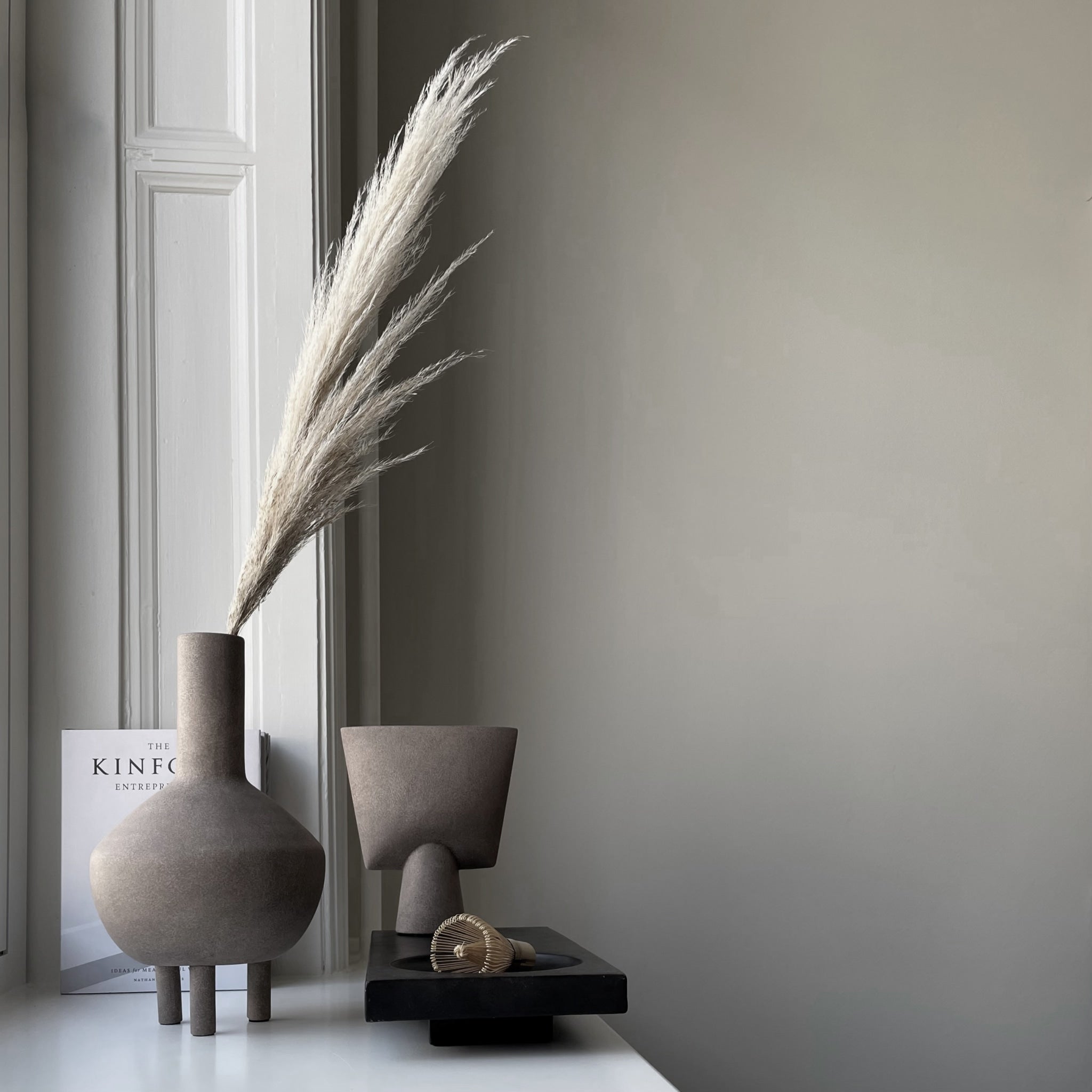 Duck Vase, Fat - Taupe - 101 CPH