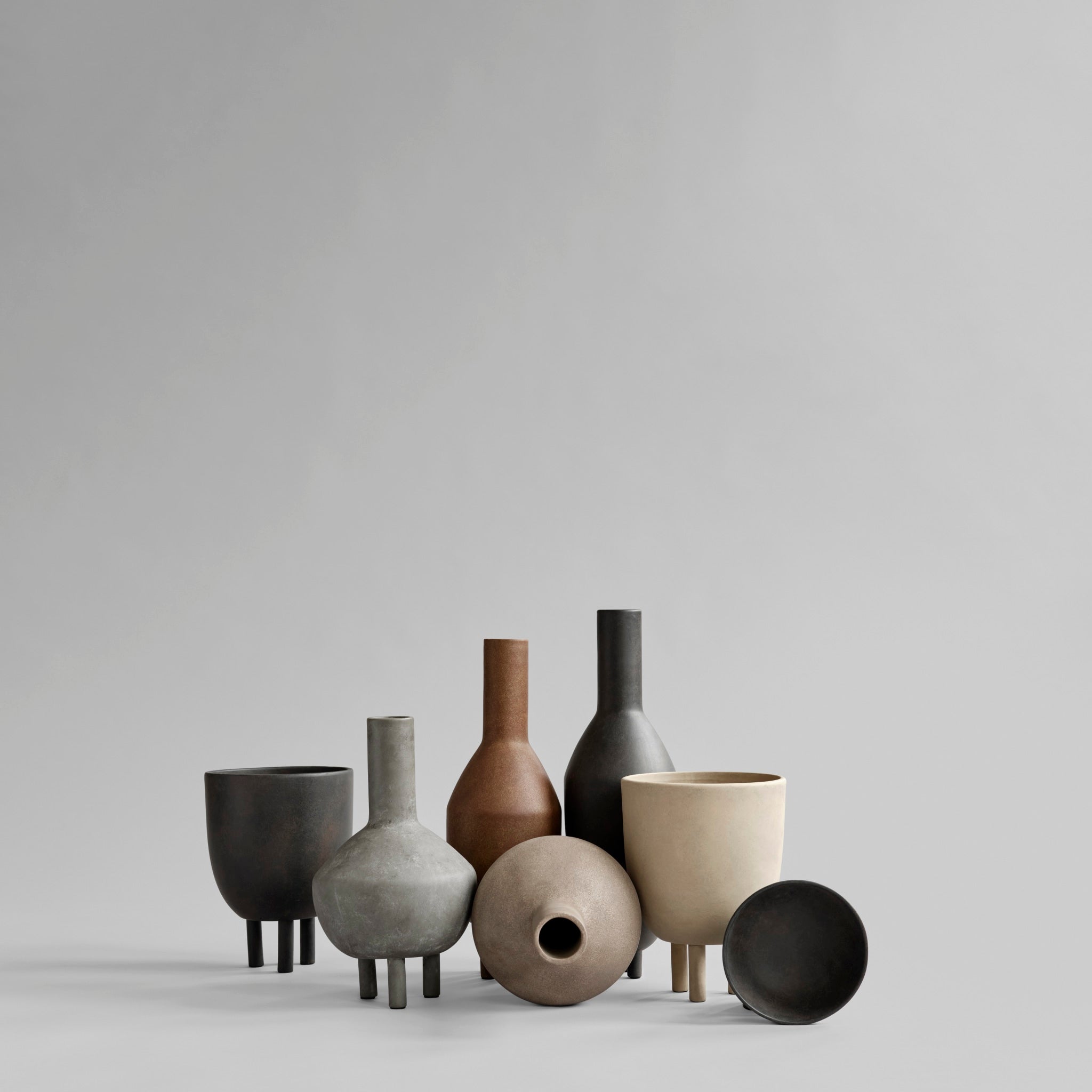 Duck Vase, Fat - Taupe - 101 CPH