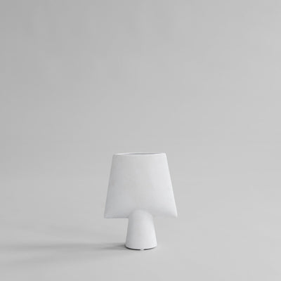 Sphere Vase Square, Mini - Bone White - 101 CPH