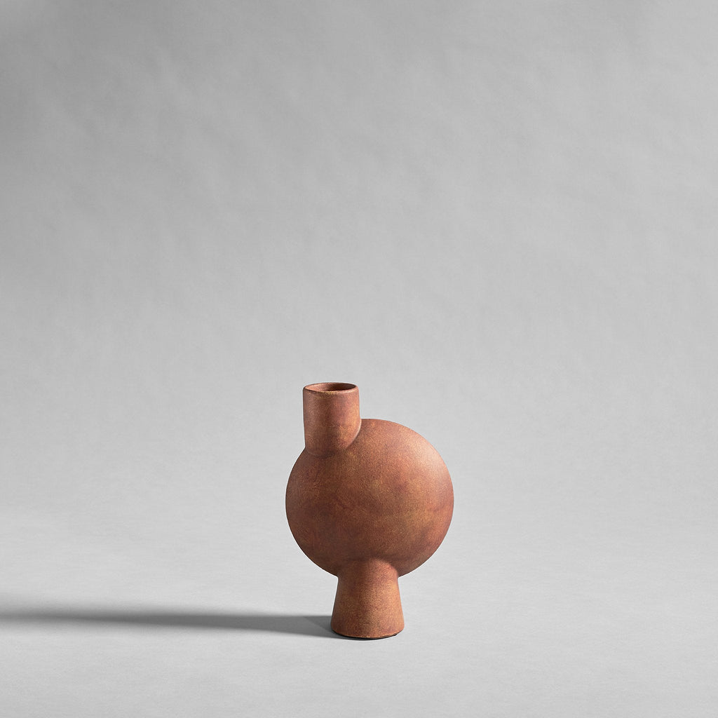 101 Copenhagen Sphere Vase Bubl, Medio -Terracotta – NORMODE