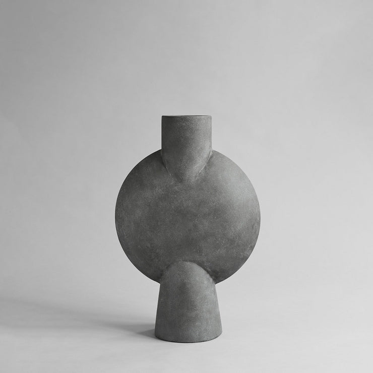 Sphere Vase Bubl, Hexa - Dark Grey - 101 CPH