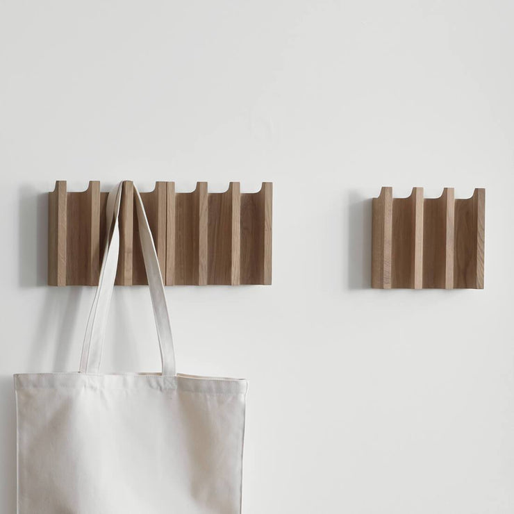 kristina dam studio small coat rack oak