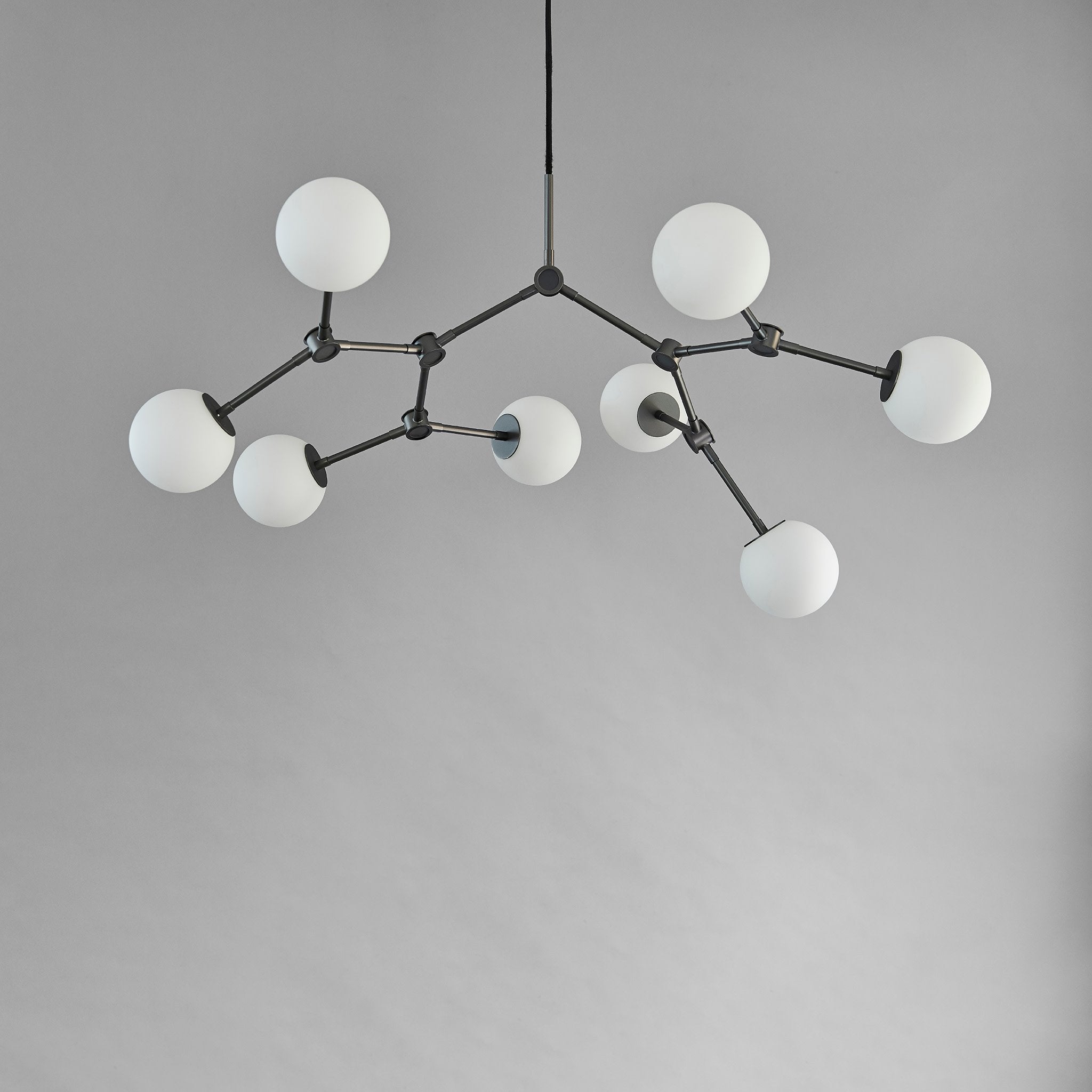 101 Copenhagen Drop Chandelier Bulp, Mini - Grey (UL) – NORMODE