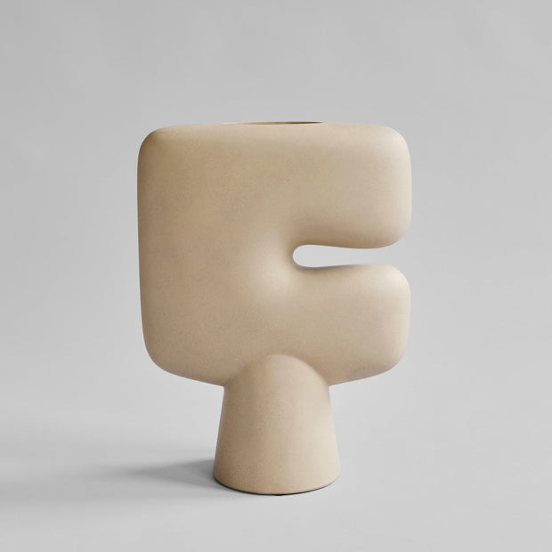 Tribal Vase, Big - Sand - 101 CPH