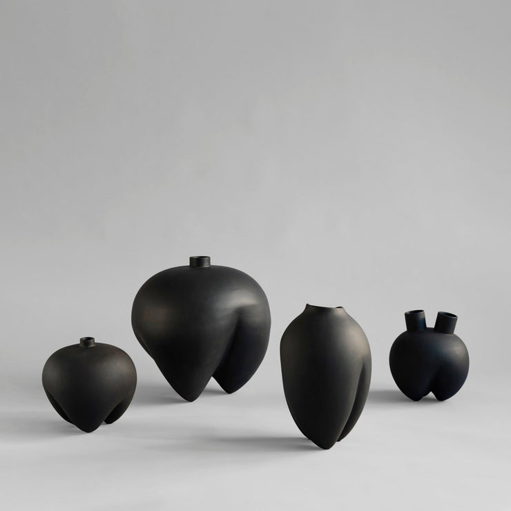 Sumo Vase, Horns - Coffee - 101 CPH