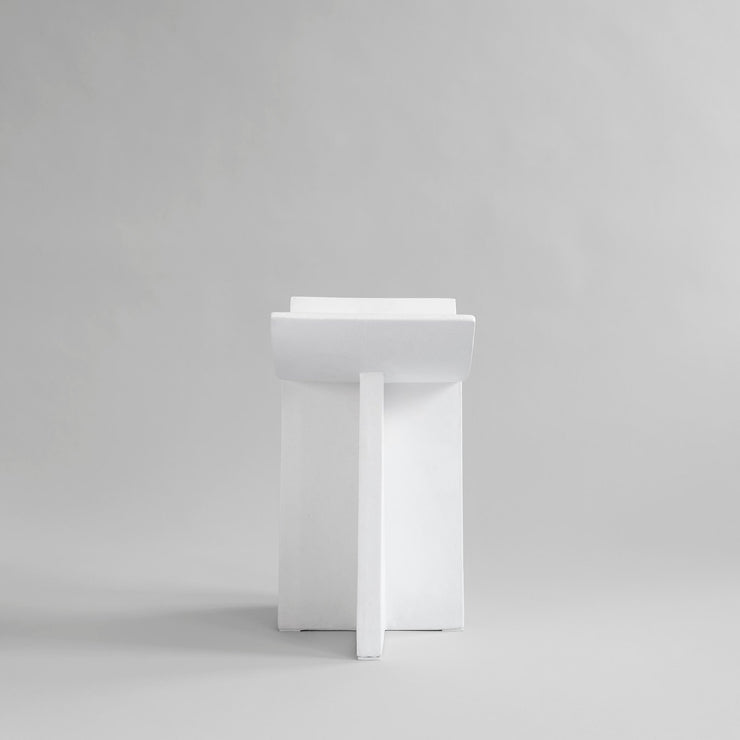 Brutus Stool - Bone White - 101 CPH