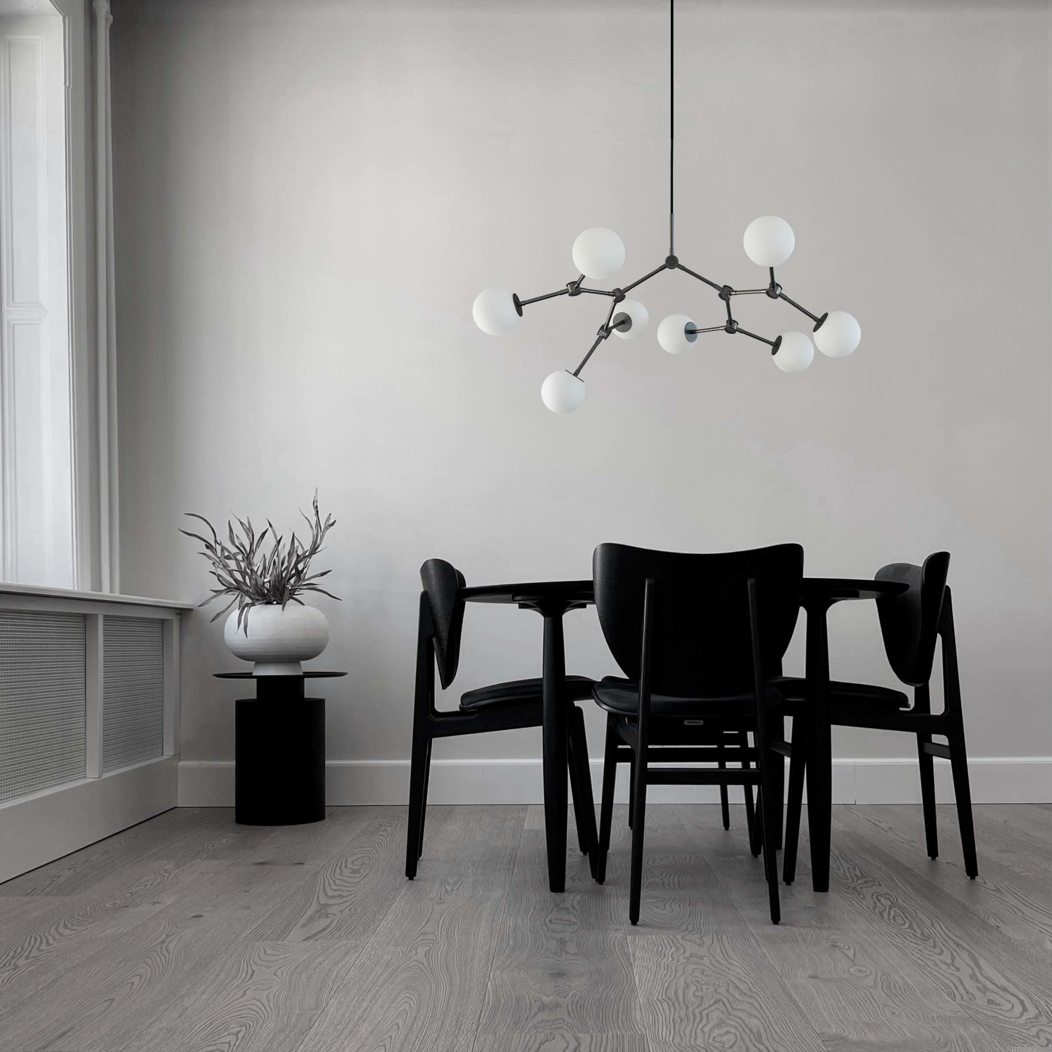 101 Copenhagen Drop Chandelier Bulp, Mini - Grey (UL) – NORMODE