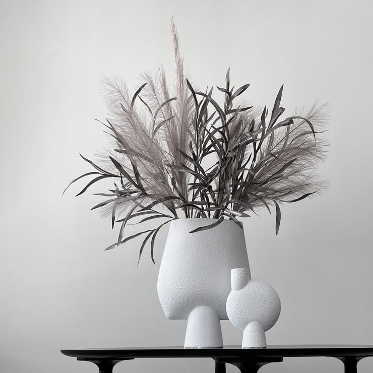 Sphere Vase Square, Big - Bubble White - 101 CPH