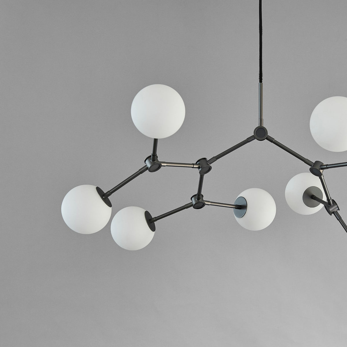 101 Copenhagen Drop Chandelier Bulp, Mini - Grey (UL) – NORMODE