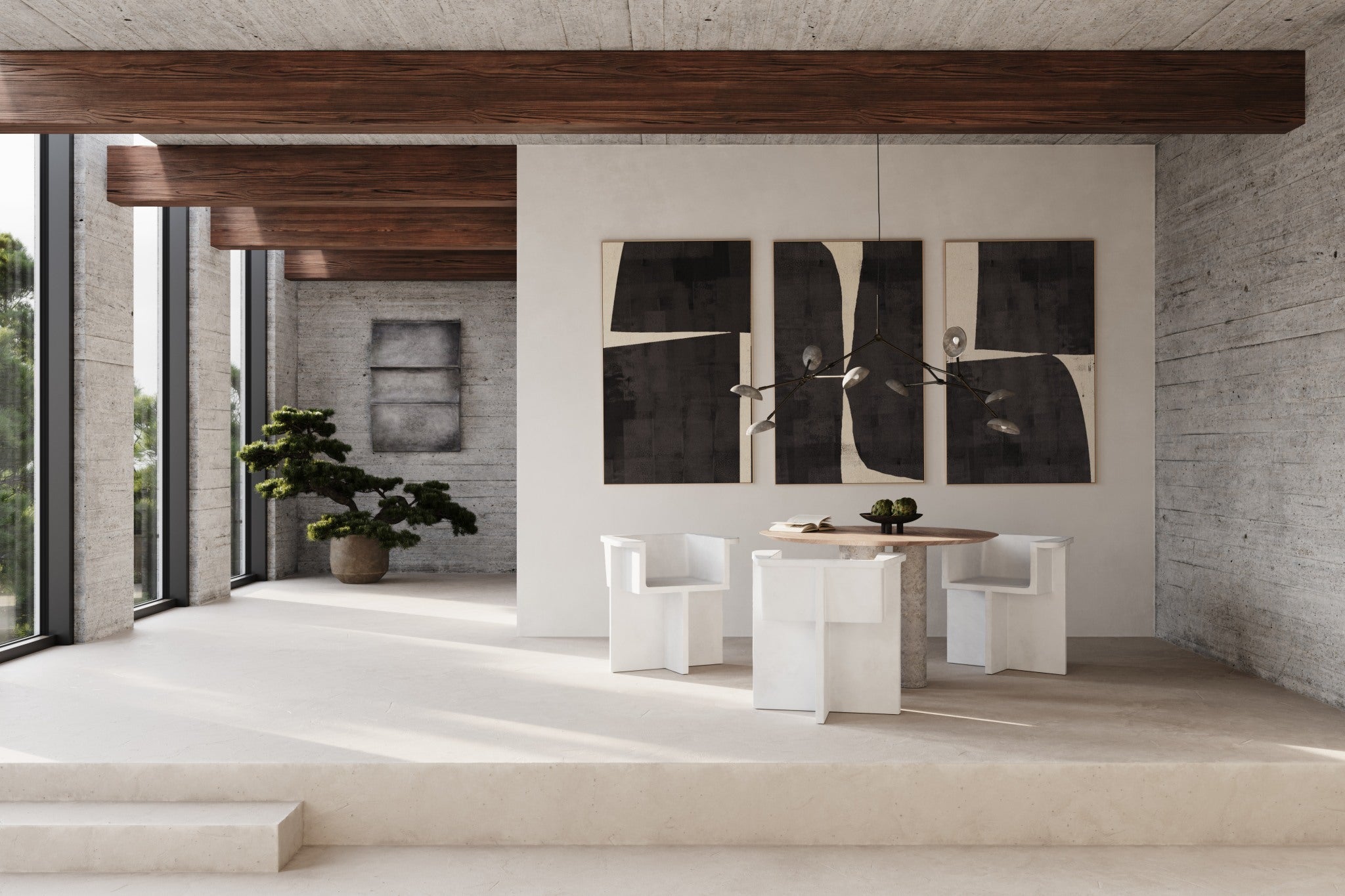 Drop Chandelier - Oxidized - 101 CPH