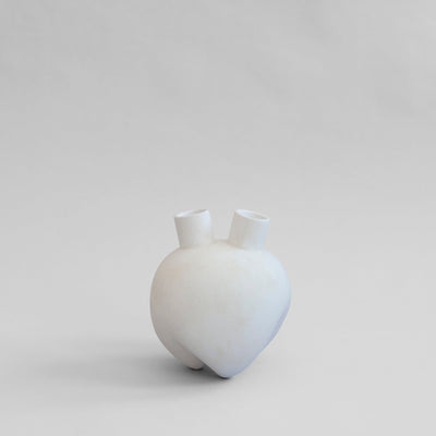 Sumo Vase, Horns - Bone White - 101 CPH