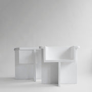 Brutus Lounge Chair - Bone White - 101 CPH