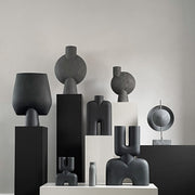Sphere Vase Bubl, Hexa - Dark Grey - 101 CPH