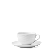 Lyngby-Rhombe-Cup-w/Saucer-2 Pcs.