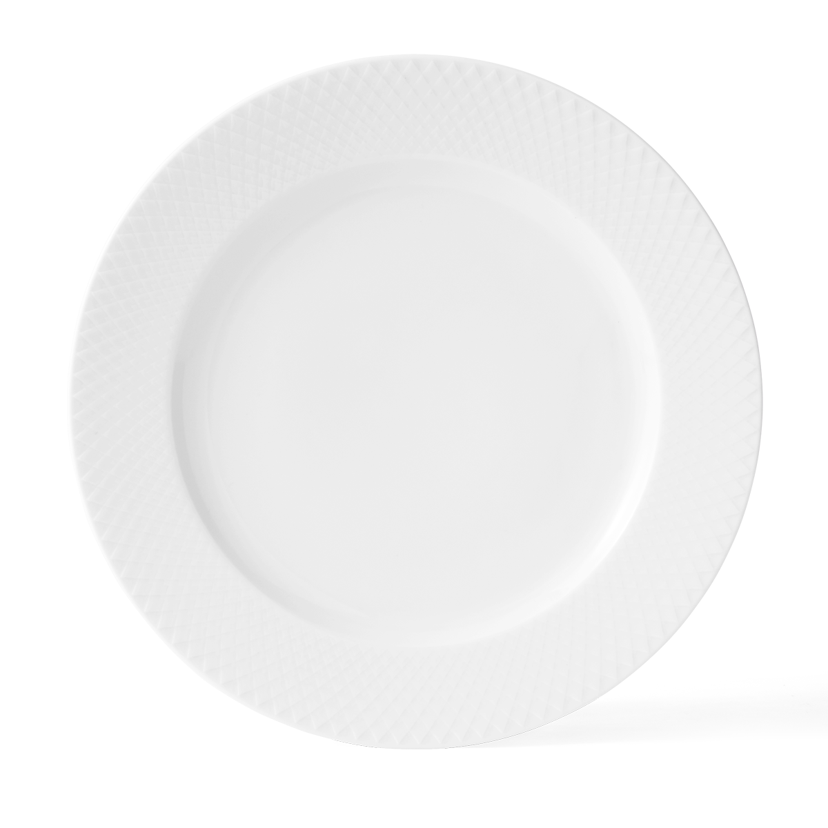 Lyngby-Rhombe-Plate-10.6"-4 Pcs.