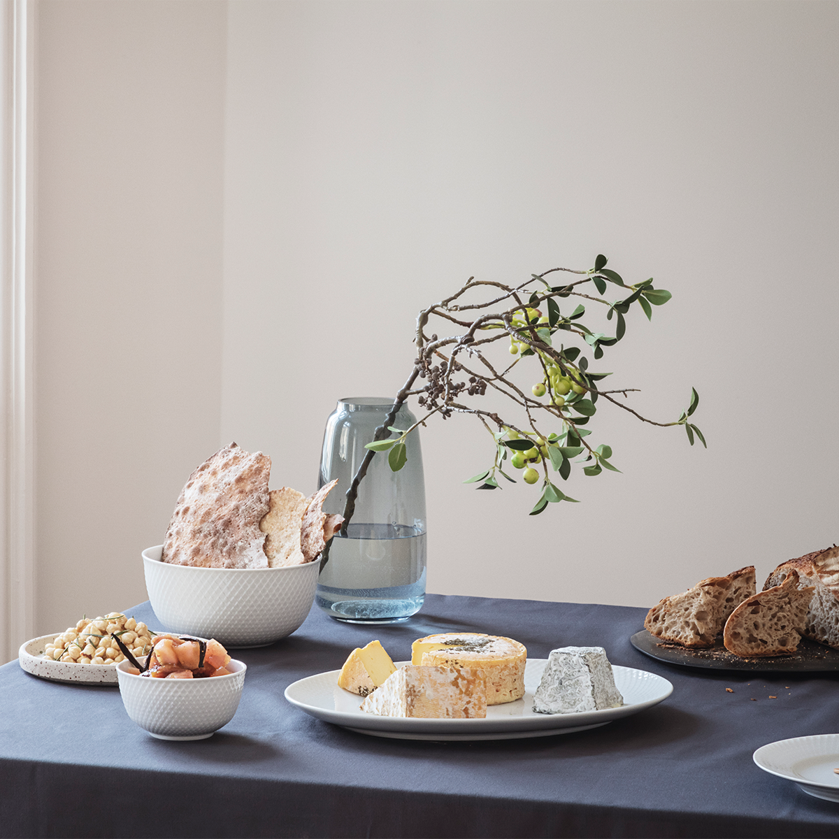 Lyngby-Rhombe-Serving-Dish