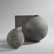 Offset Vase, Mini - Dark Grey - 101 CPH