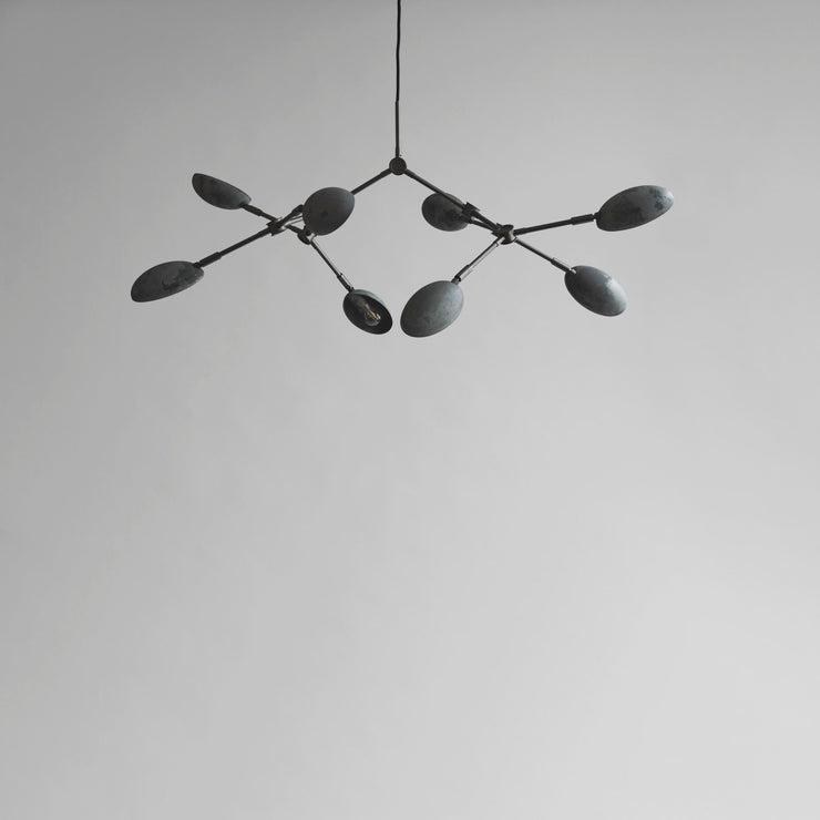 Drop Chandelier, Mini - Oxidized - 101 CPH