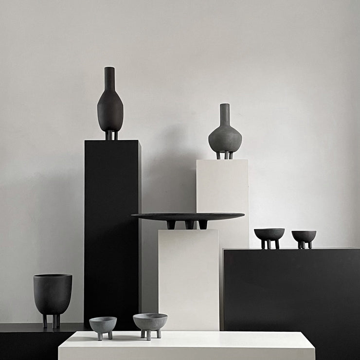 Duck Vase, Fat - Dark grey - 101 CPH