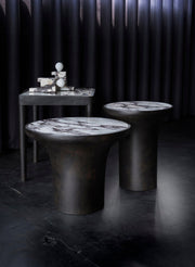 Trumpet Table, Low - Calacatta - 101 CPH