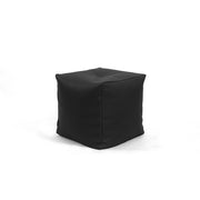 Bent Hansen Otto Pouf w/o button - Zenso Leather, Black
