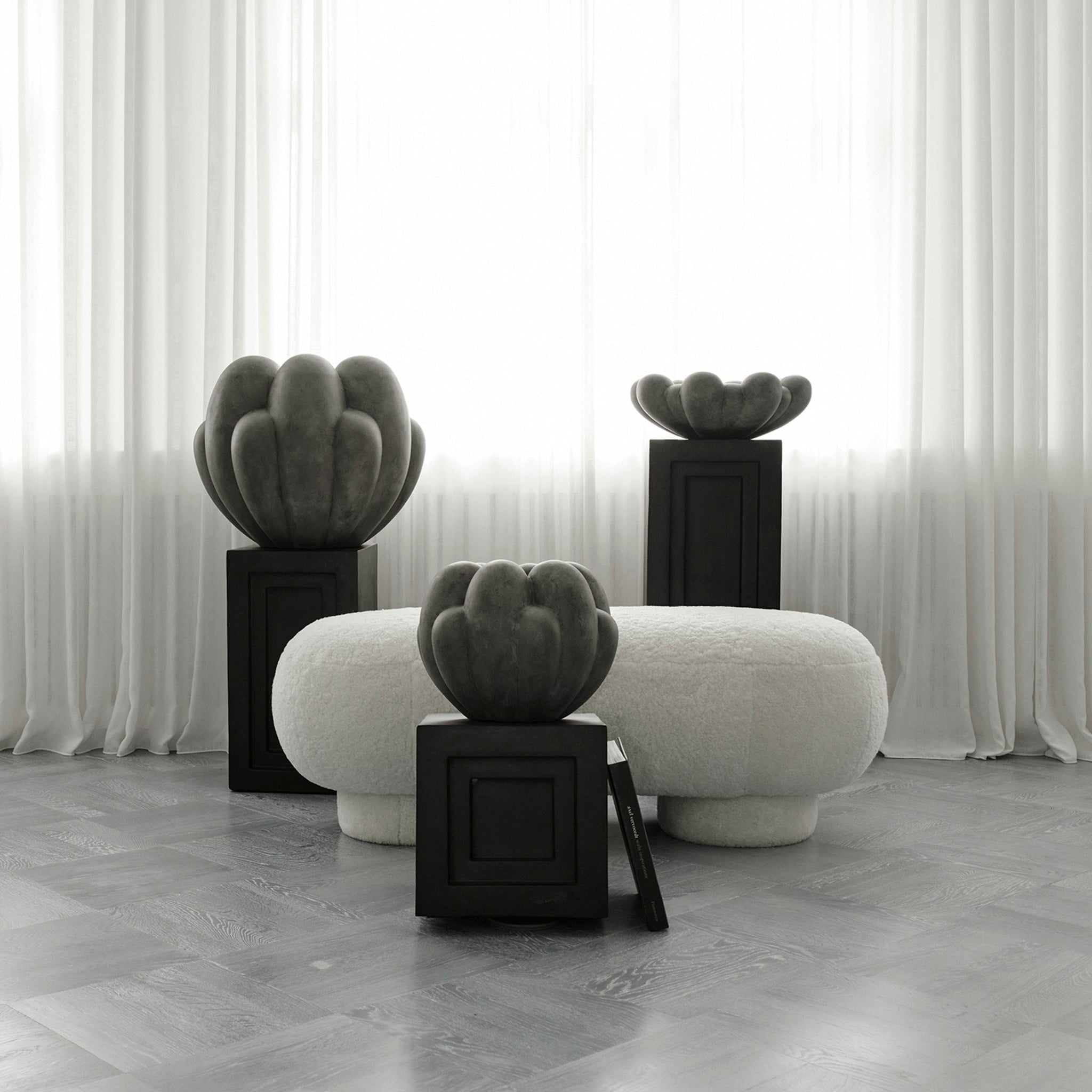 Bloom Vase, Big - Dark Grey - 101 CPH