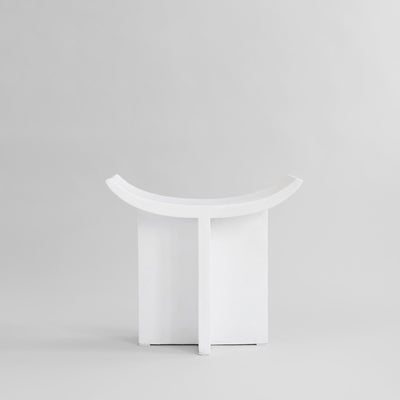 Brutus Stool - Bone White - 101 CPH