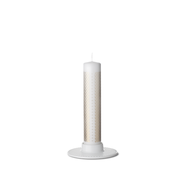 Lyngby Rhombe Block Candleholder