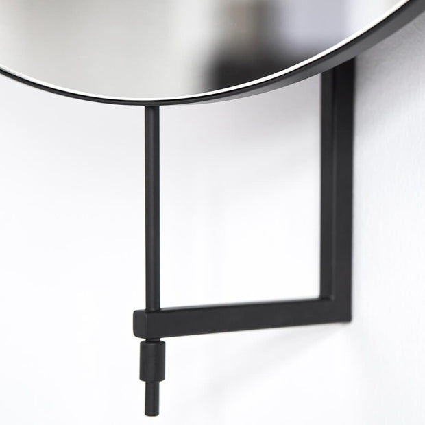 danish design mirror minimalistic black kristina dam studio