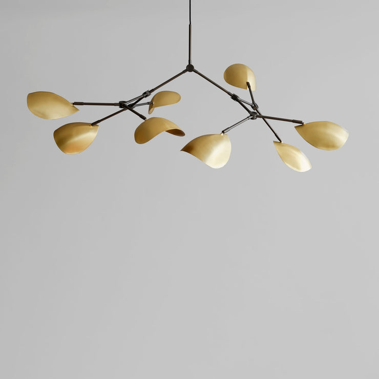 Stingray Chandelier - Brass - 101 CPH