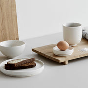 danish design tableware white ceramic large coffee mug kristina dam studio