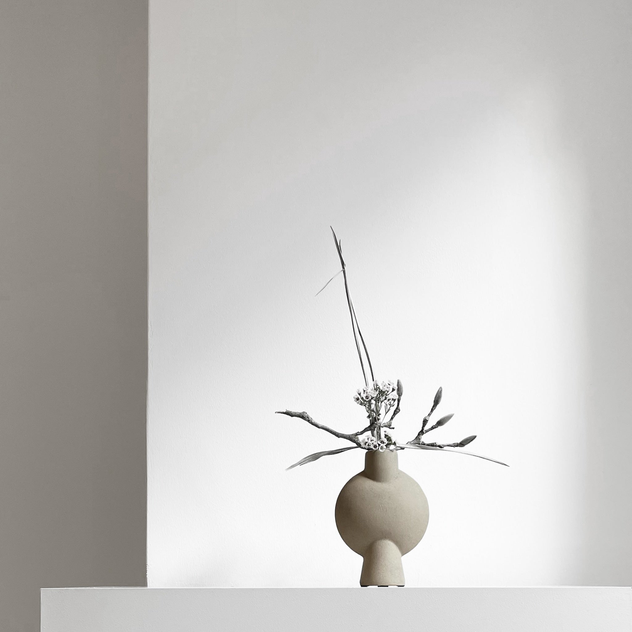 Sphere Vase Bubl, Mini - Sand - 101 CPH
