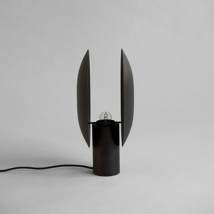 Clam Table Lamp - Burned Black - 101 CPH