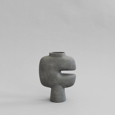 Tribal Vase, Medio - Dark Grey - 101 CPH