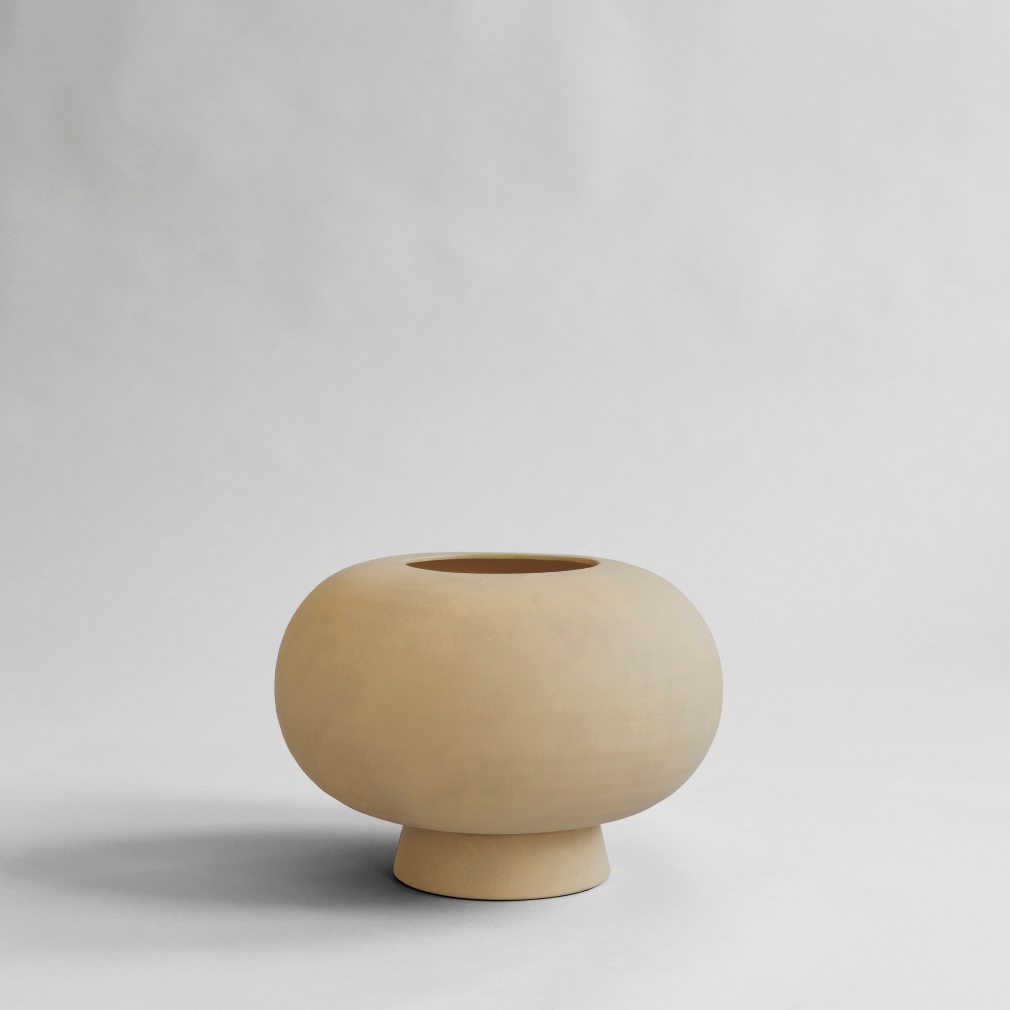 Kabin Vase, Fat - Sand - 101 CPH
