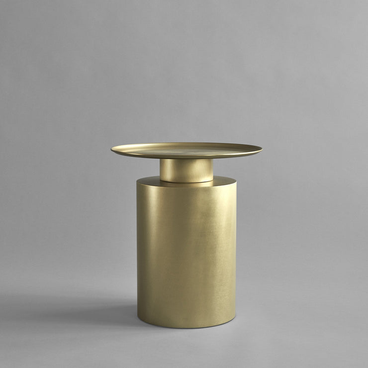 Pillar Table, Tall - Brass - 101 CPH