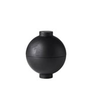 bonbonniere black oak danish design wooden sphere by kristina dam studio